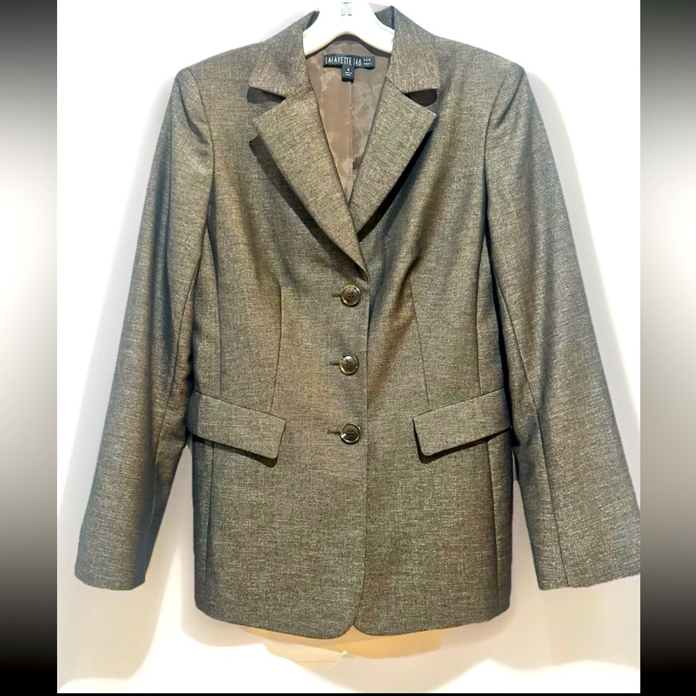 Lafayette 148 New York Wool Blended Blazer